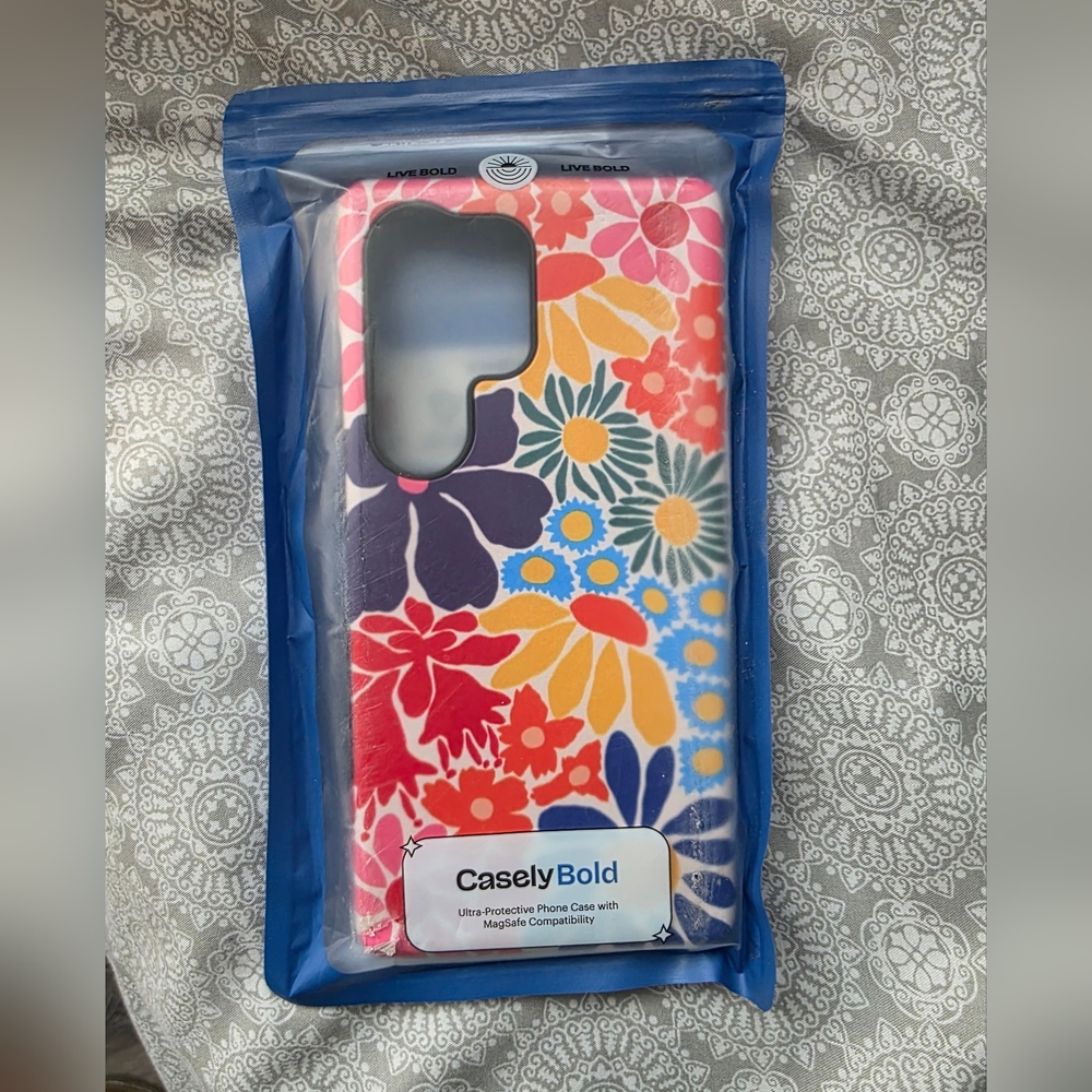 Bold Floral Samsung 25 Plus Casley Phone Case